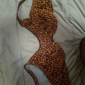 Leopard Bra